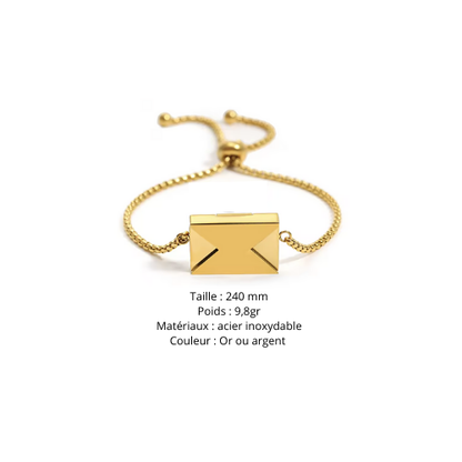 Bracelet Lettre d'Amour